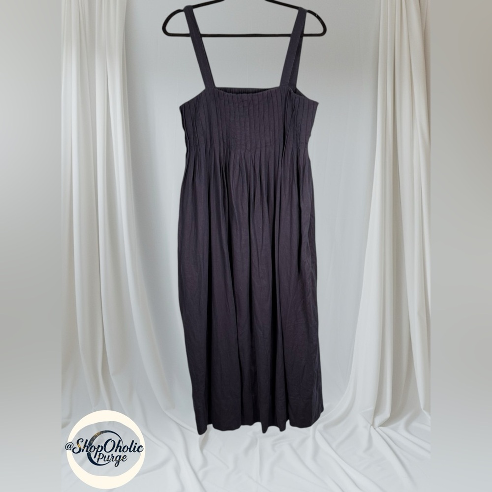 Banana Republic Charcoal Midi Dress